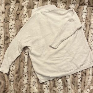 Women's White Turtleneck Sweater